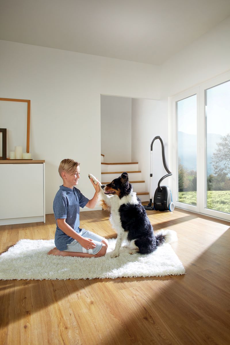 gorenje-usisavac-djecak-sa-psom